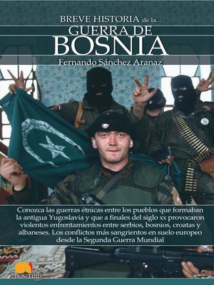 cover image of Breve historia de la guerra de Bosnia